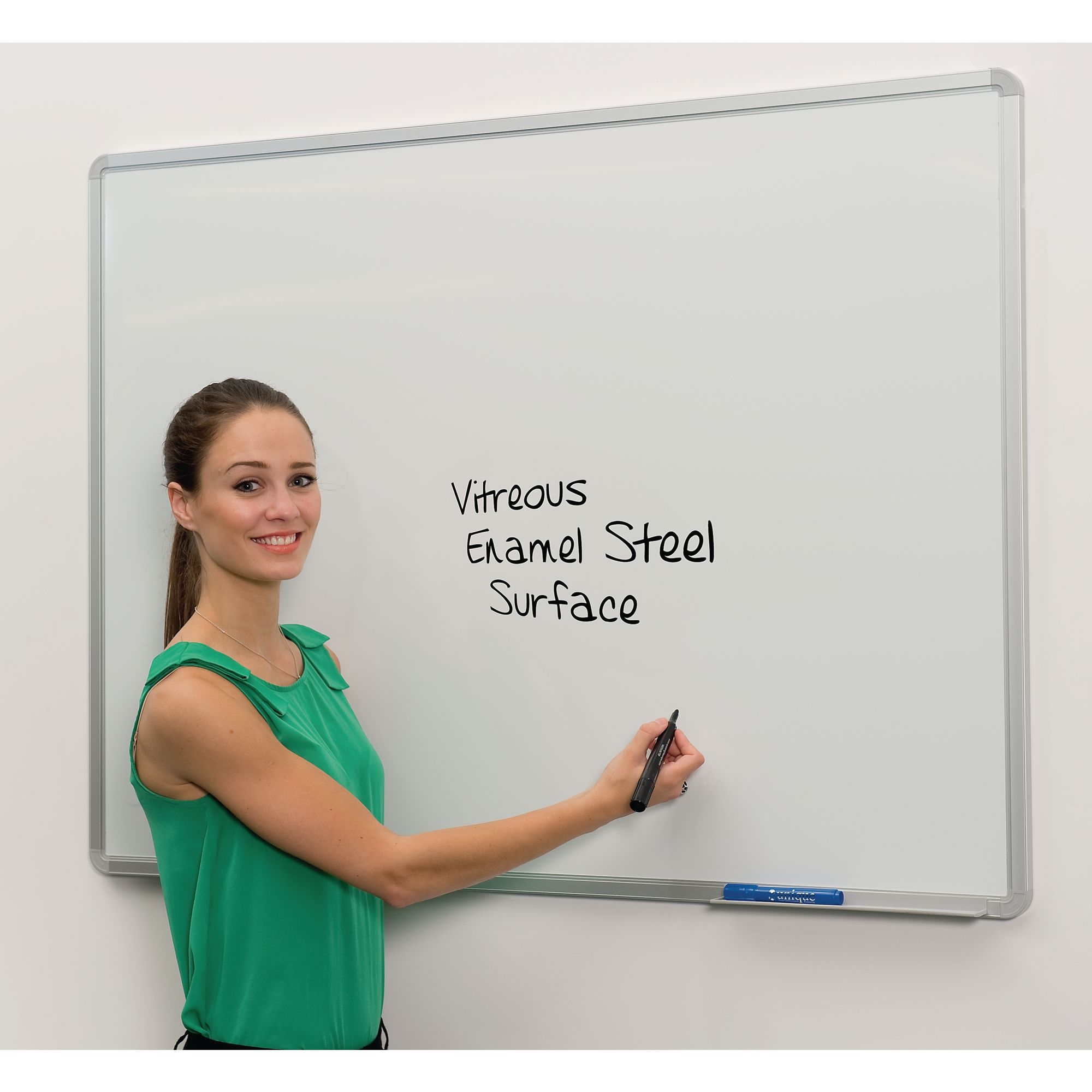 Vitreous Enamel Steel (VES) Writing Boards - W1500 x H1200mm